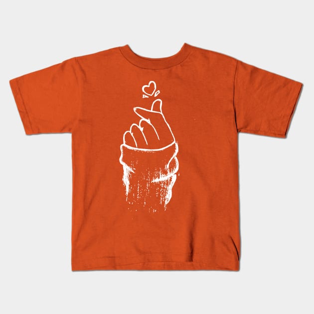 Love Hand Kids T-Shirt by Madhav